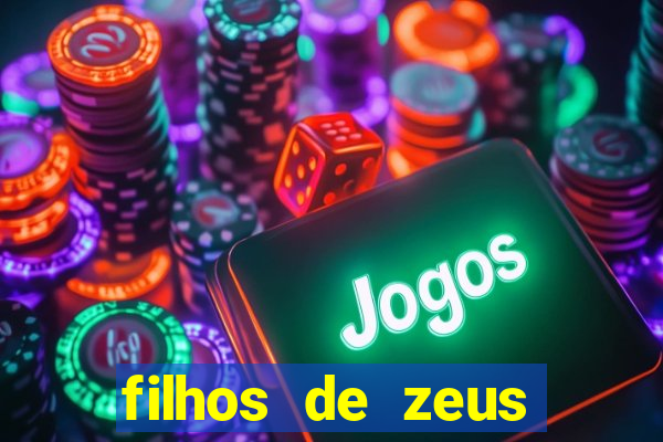 filhos de zeus mitologia grega